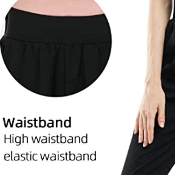 WEBETOP Elastic High Waisted Lounge Pant with Pockets  🏃  NEW WITH TAGS! - Picture 9 of 11